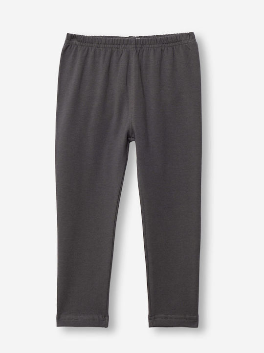 Kinderleggings Lang Grau