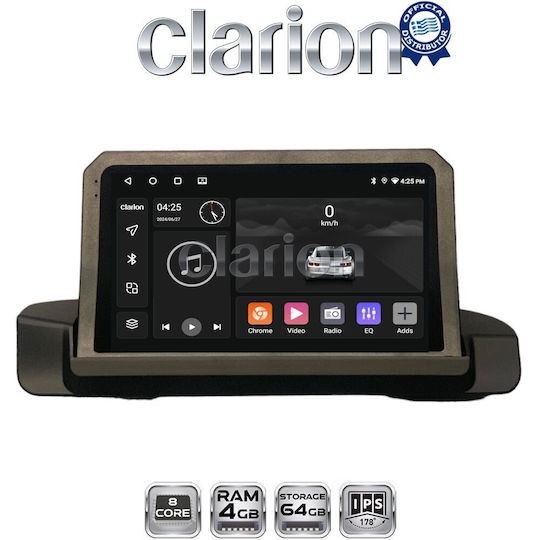Clarion Gl52895 Ecran OEM Multimedia Sisteme Audio Auto BMW Seria 3 E90-91-92 2005-2012 CarPlay Android Auto BT GPS Wi-Fi GPRS