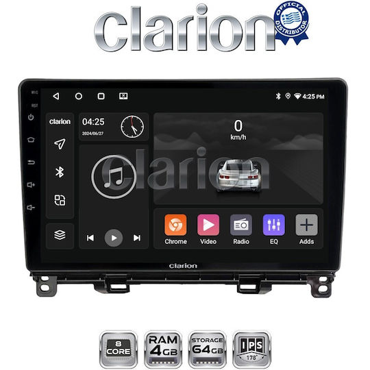 Clarion Gl52761 OEM Мултимедийна Екран Автомобилни Аудио Системи Honda Jazz 2019 Apple CarPlay Android Auto Bluetooth GPS Вграден Wi-Fi GPRS