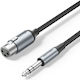 Vention Audio 6.3mm To Xlr M-f Cable Braided-metal 1.0m Bkghj