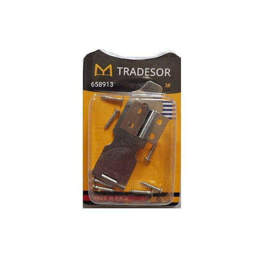 Satz 12er Türgriffe & Haken Vorhängeschloss 3mm 658913 Tr290604