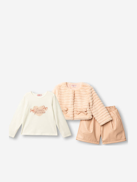 Funky Kids Set with Shorts & Jacket Multicoloured 3-Piece Set