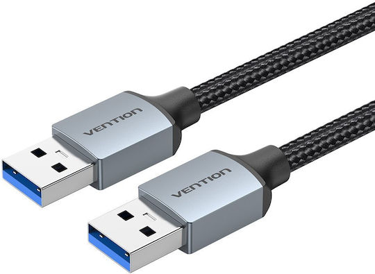 Vention Cable Usb-a 3.0 M-m Braided 3.0m Ctshi