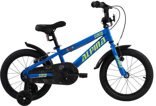 Alpina Gogo 18" Kids' Bicycle BMX Blue