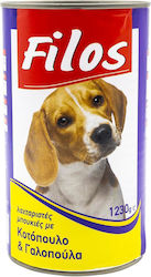 Filos Wet Dog Food 1230gr Filos Wet Dog Food 1230gr