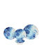 Hermia Albastru Ceramică Set de Vase 24buc