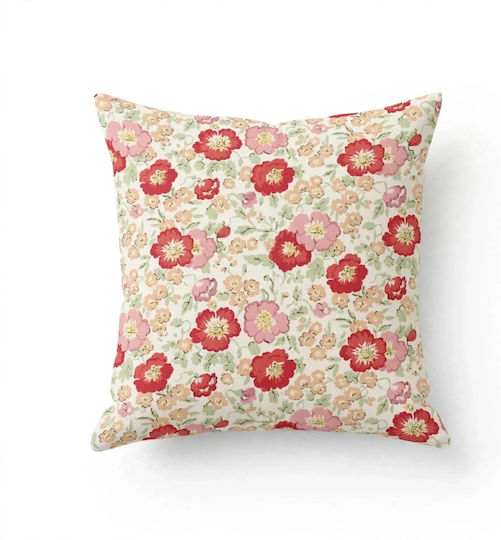 Oxygen Dekorativer Kissenbezug Lampshades Rote Anemonen 45x45cm