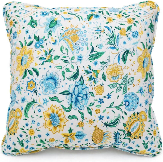 Oxygen Dekorativer Kissenbezug Blau Backyard Blau 45x45cm
