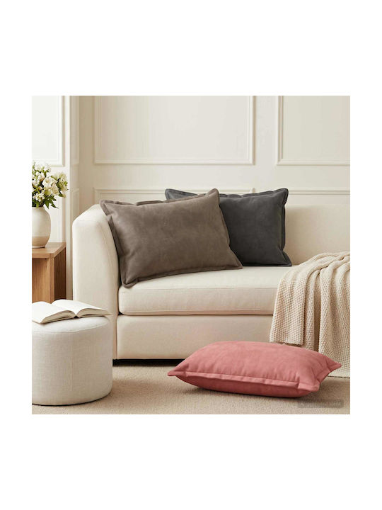 vidaXL Sofa-Kissen Houten aus Samt Dunkelgrau 5...