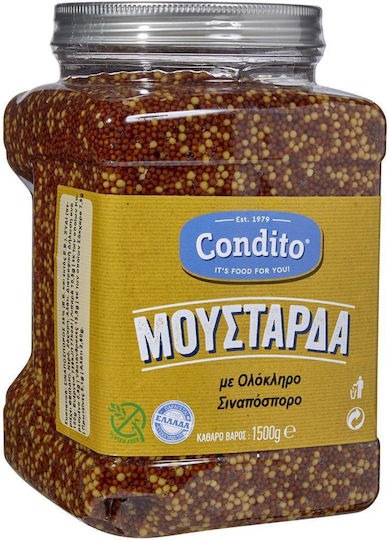 Condito Smooth Wholegrain Mustard 1.5kg 6-72039