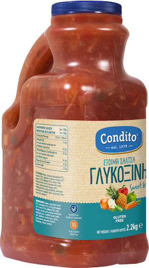 Condito Ready Sweet and Sour Sauce 2.2kg 6-72037