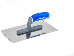 Kubala Trowel Inox Serrated 0273