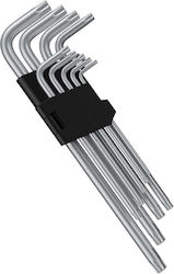 Set 9 Torx-Schlüssel in L-Form