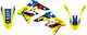 Set De Grafică Dream 5 Rmz250 07-09 Blackbird Racing 2314ab