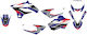 Dream 5 Yz85 15-20 Schwarz Motorrad-Aufkleber-Set