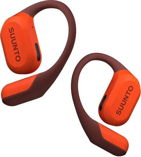 Suunto Spark Open Ear Bluetooth Handsfree Căști cu Rezistență la Transpirație și Husă de Încărcare Coral Orange