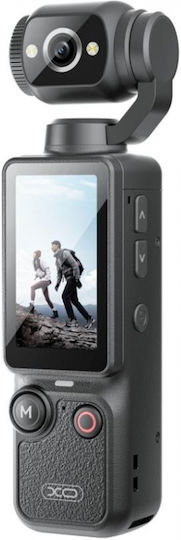 XO ZF05 Екшън камера 4K Ultra HD с екран 1.9" Черен
