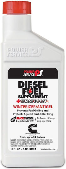 Power Service Antifrost Πετρελαίου – Ενισχυτικό Κετανίων Diesel Fuel Supplement + Cetane Boost 769ml