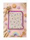 Esthisis Cotton Flannel Swaddle Blanket Purple 95x80cm