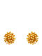 Bizoutaki Silver Gold Plated Stud Earrings