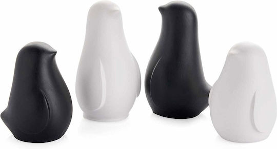 Aberto Design Set Dekorative Vogel Aus Kunststoff 4 Stück