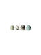 HK Living Set of 4 Ceramic Decorative Vases