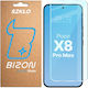 Bizon Gehärtetes Glas Poco X8 Pro Max