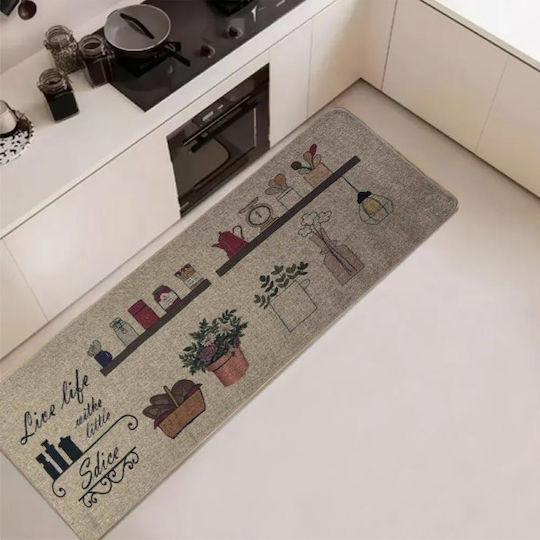 SpitiBazaar Küchenmatten Läufer mit Rutschfestem Untergrund 60x150cm