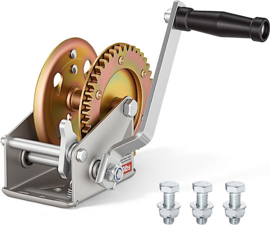 Vevor Manual Boat Winch 726 Kg Two-Way Gear 4:1 Wlxsdjp1600bnkkx6001v0