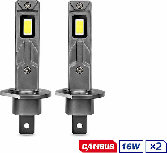 LED Крушки H18 H1 Canbus Мощен Комплект Автомобилни LED Светлини с Бял Светлинен Цвят 2