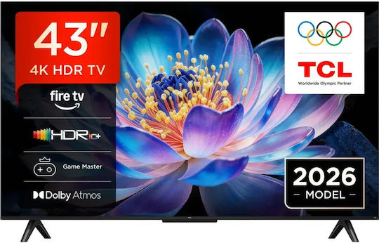 TCL Televizor Smart 43" 4K UHD LED V6D HDR (2026) 43V6D