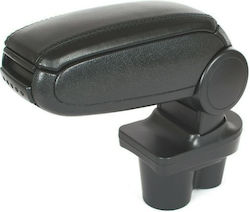 Car Leather Armrest Opel Corsa E 2014+ Black Car Leather Armrest Opel Corsa E 2014+ Black