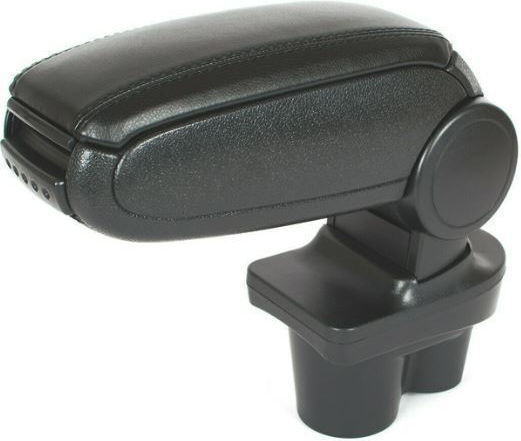 Car Leather Armrest Opel Corsa E 2014+ Black