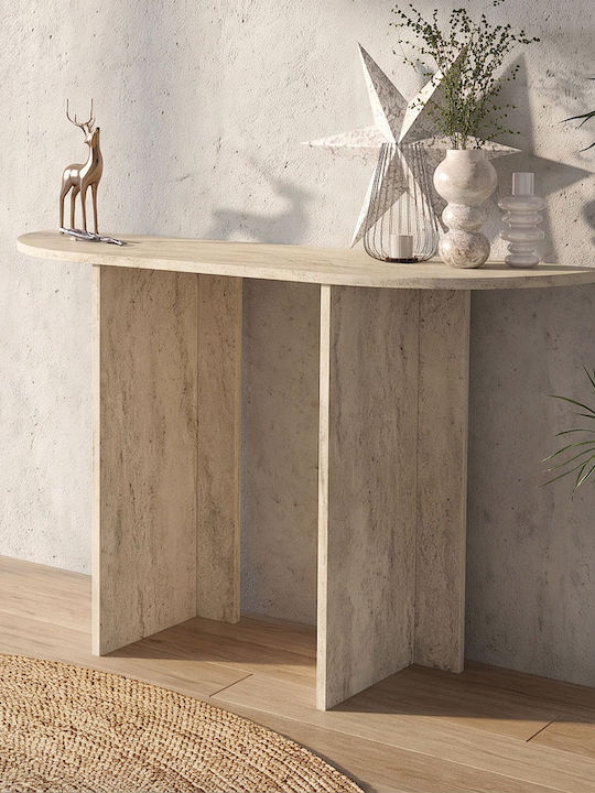Cortado Konsolentisch Holz Travertine GP042-025...