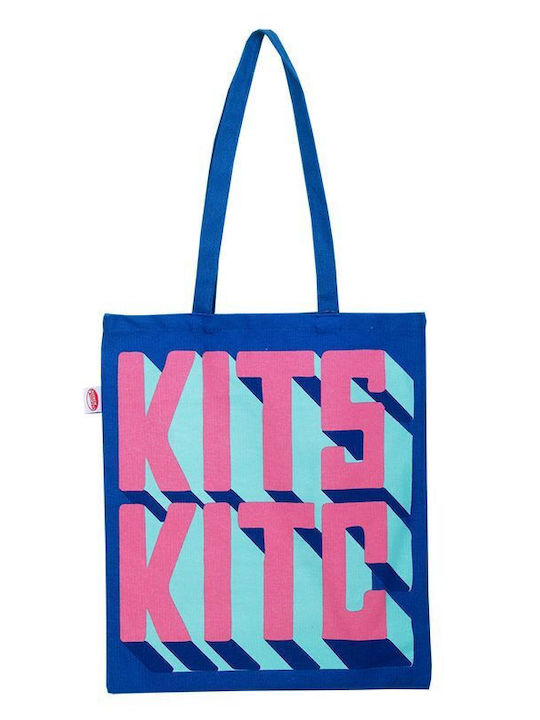 Kitsch Kitchen Streetstyle Sacosa De Cumparaturi Din Bumbac Albastru KK10020