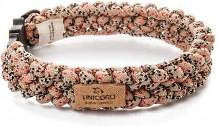 Unicord Χειροποίητο Κολάρο Περιλαίμιο Γάτας Knitted Braid 23cm Καφέ 23cm X 2cm