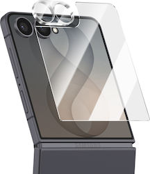 Imak Gehärtetes Glas Galaxy Z Flip 8 Außenschirm & Kamera Transparent