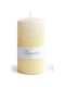 Mondex Dekorative Kerze Gelb 7x14cm