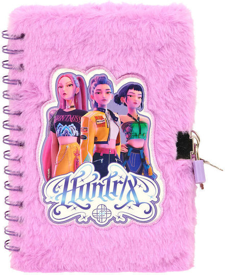 Safta Kpop Demon Hunters Детски Бележник с Катинар