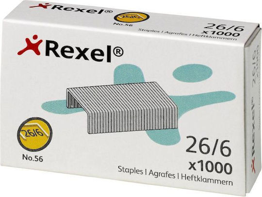 Rexel Телчета за Телбод 26/6 1000 Бройки 6131