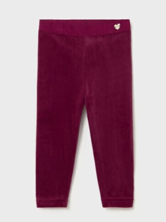 Mayoral Kids Long Leggings Burgundy