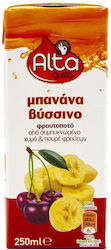 Alta Gusto Φρουτοποτό μπανάνα βύσσινο 250ml
