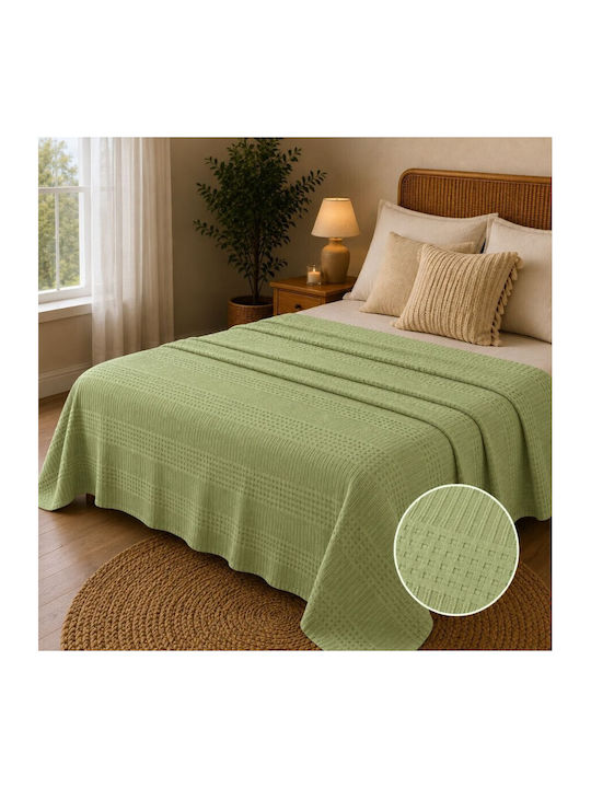 Pucioasa Double Blanket 240x260cm Green