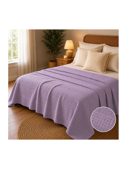 Pucioasa Double Blanket 240x260cm Lilac