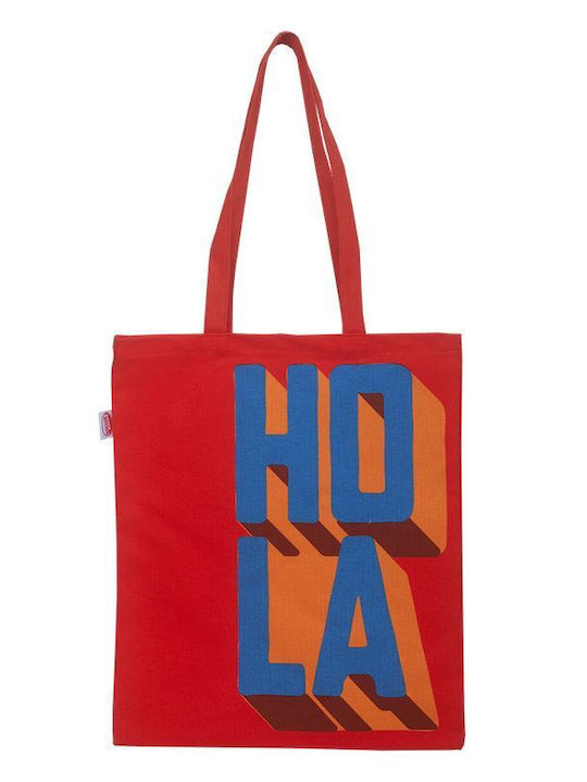 Hola Guapa Orange Einkaufstasche Schulter