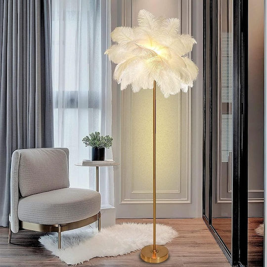 Floor Lamp H160cm Gold