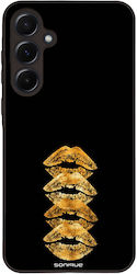 Sonique Diva Series Samsung Galaxy A55 5g Mobile Phone Case Golden Kisses