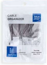 Blue Star Plastik Kabelbinder in Grau Farbe (10 Stück) Blue Star Plastik Kabelbinder in Grau Farbe (10 Stück)