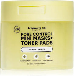 Breakout + aid Toning Pads 100τμχ Breakout + aid Toning Pads 100τμχ