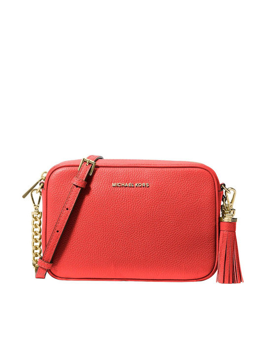 Michael Kors Red Leather Women's Bag Set